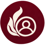 Ivory Flame and Person Emblem